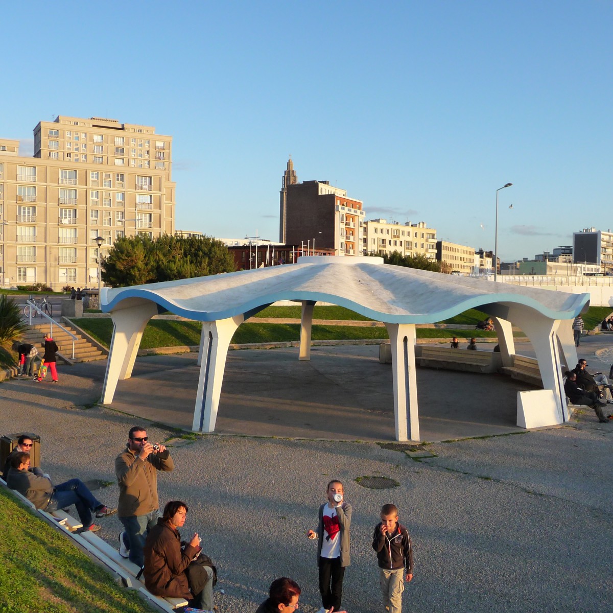 Kiosque de la plage