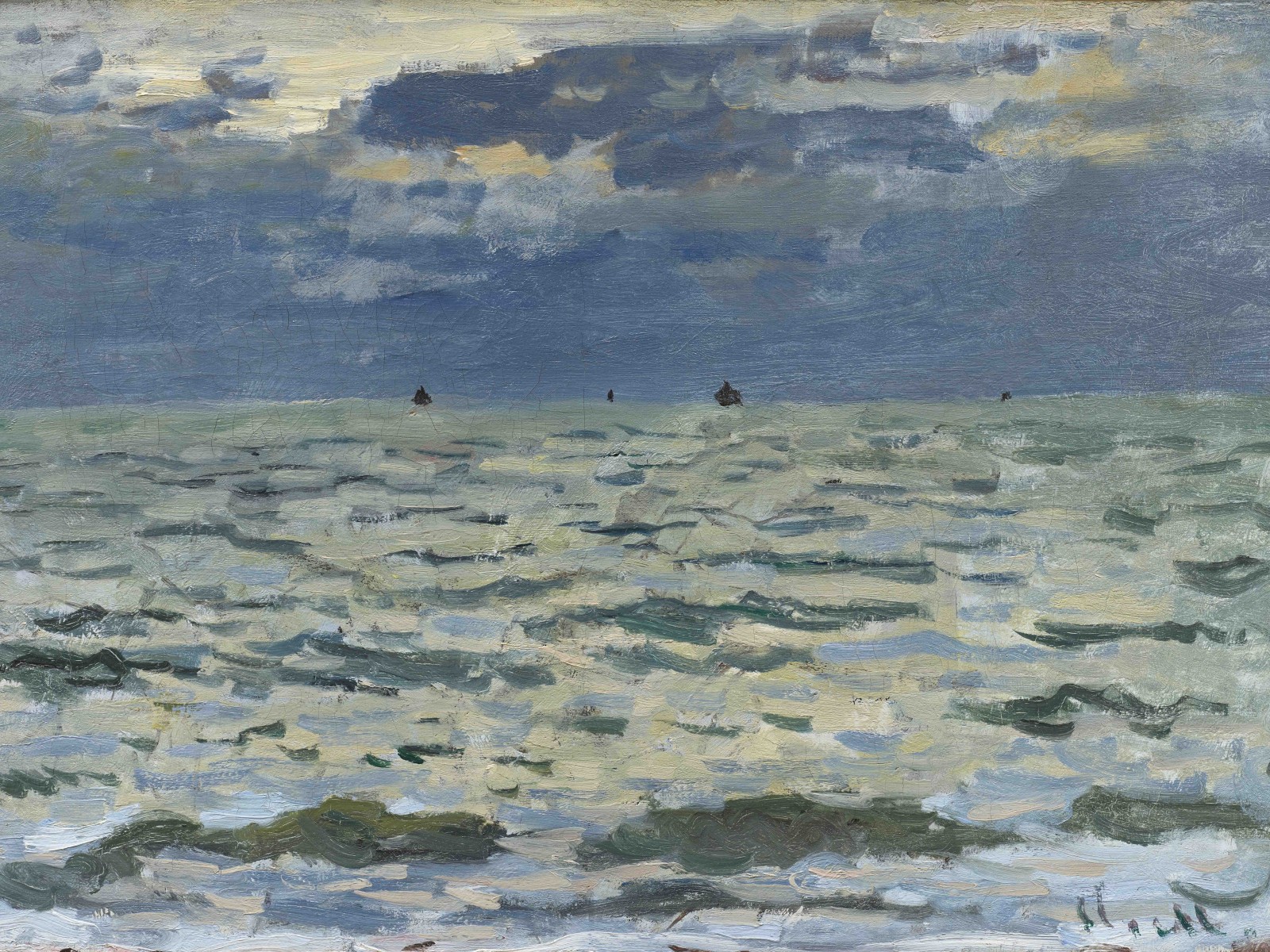 15. Claude MONET Marine, Le Havre © Ordrupgaard Museum Charlottenlund  Anders Sune Berg