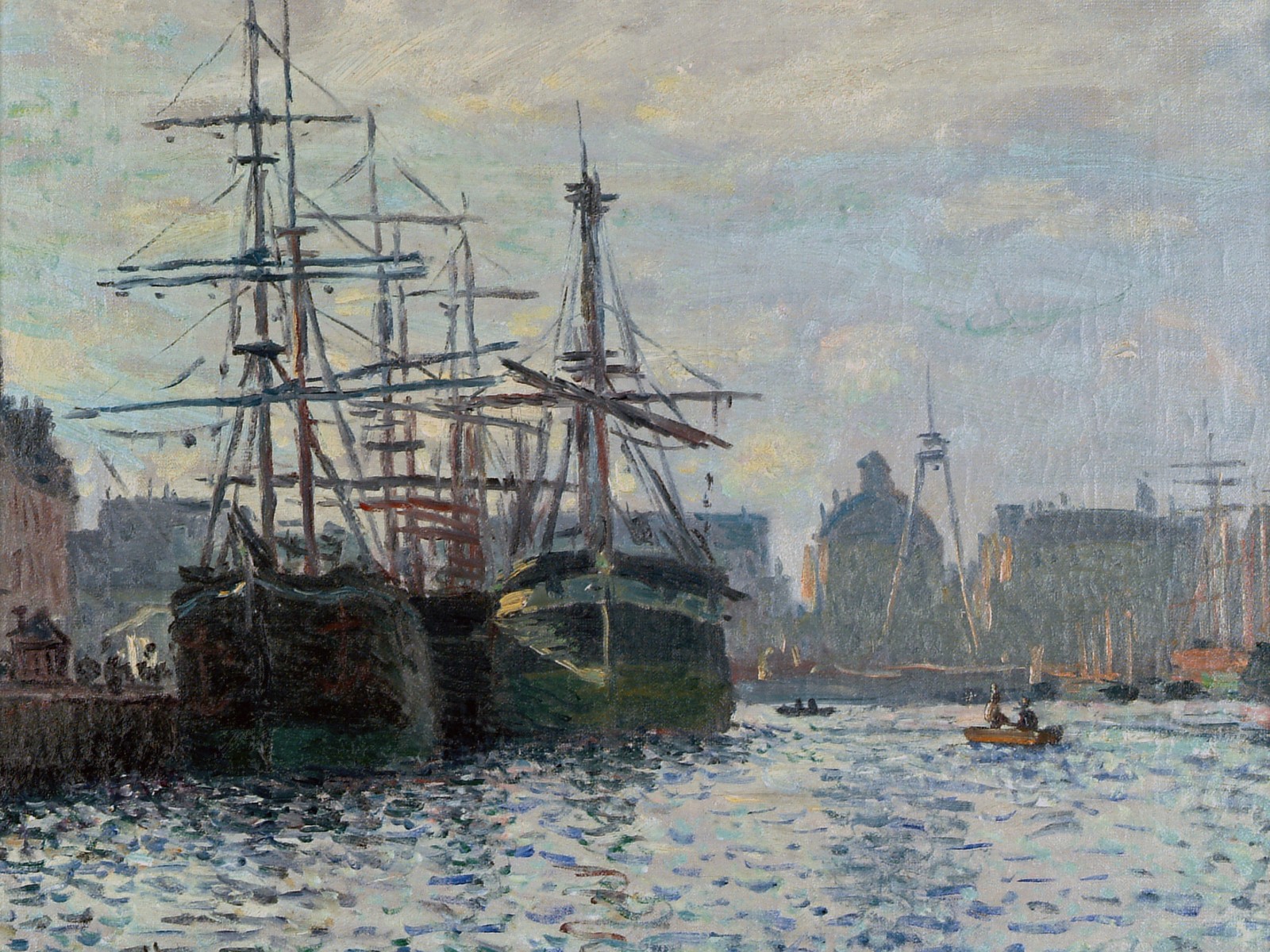 12.Claude MONET Le Bassin du Commerce © MBA Liège La Boverie 